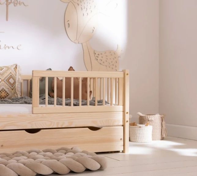 Solid Wood Eco-Friendly Bunk Bed for Kids Sustainable Children's Furniture